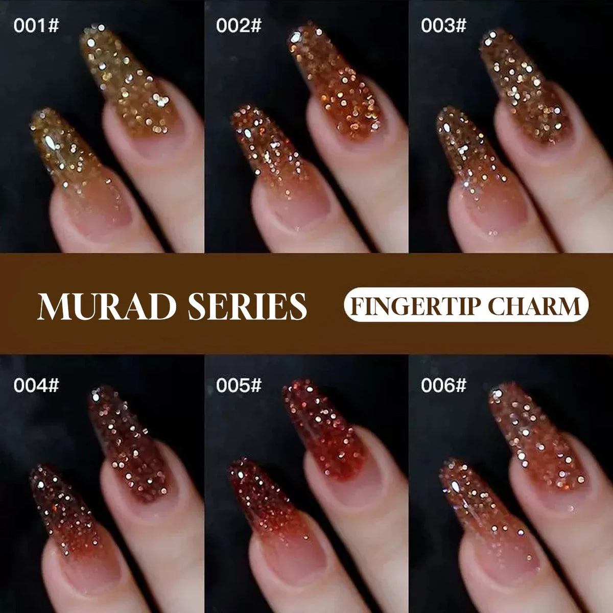 1-12pcs Wine Red Flash Crushed Strobe High Density Diamond Glitter Gel Nail Polish Black Nails Red Nails White Nails