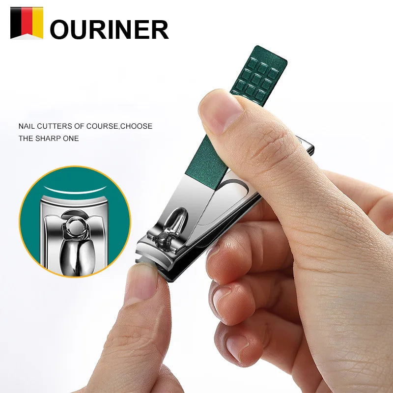 2023 New 7Pcs Portable Luxury Manicure Sets Pedicure Kits Colour Nail Clipper Set Personal Care Tools Eyebrow Scissors
