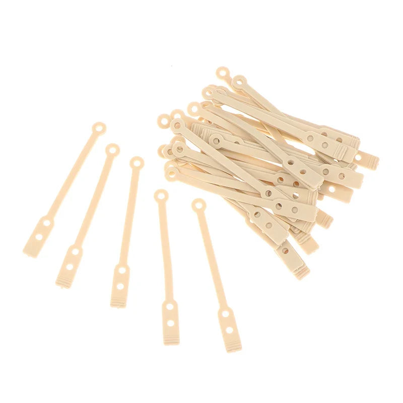 50Pcs Salon Perm Cold Bar Rubber Band Durable Hair Curl Perm Bar Fixing Tool Hair Bar Clip Styling Accessories