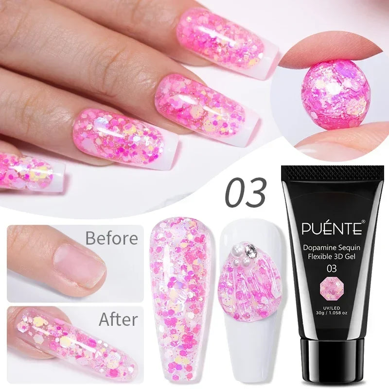 5ml Golden Silvery Metallic Painting Liner Gel Polish Chrome Mirror Effect Semi-Permanent Varnish For Stunning French Nail Art