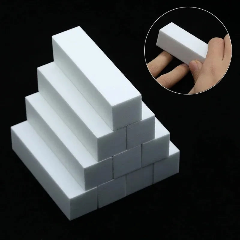 5/10/15/20Pcs Nail Buffer Professional Nail File Polisher Block Manicure Pedicure Files Sanding Polishing Sponge Nail Art tools