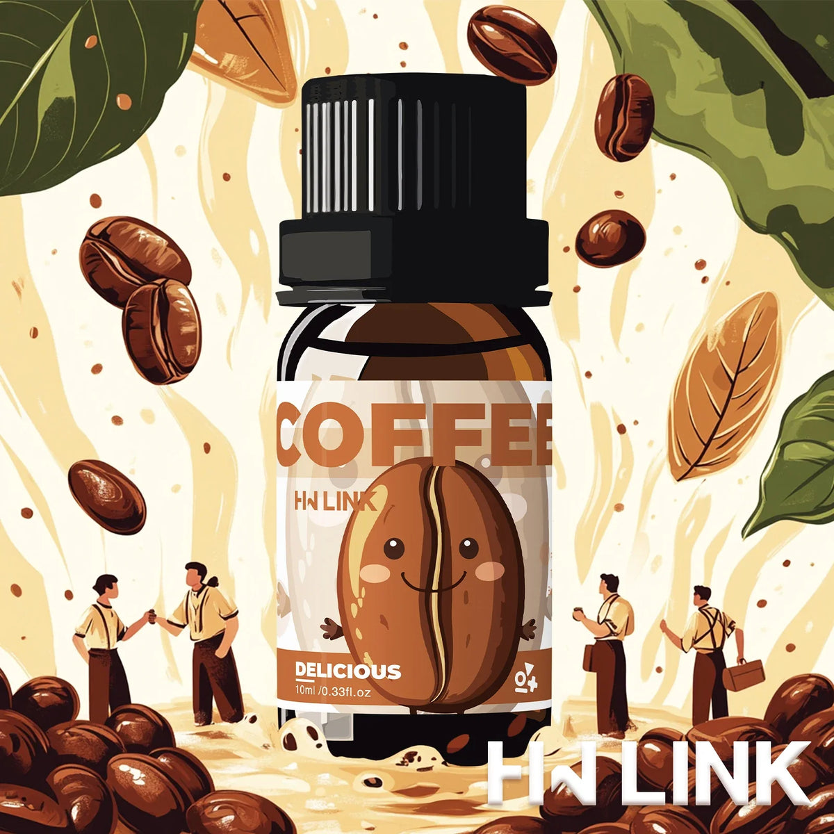 10ml Coffee Essential Oils Perfumes Fragrance Oils For Aromatherapy Diffusers Home Yoga Skin Car