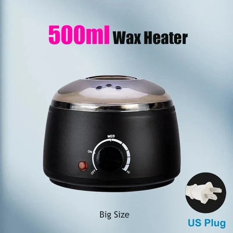 Electric Wax Heater Hot Wax Machine Paraffin Pot Warmer Hair Removal Waxing Machine Wax-melt Epilator Quick Heater