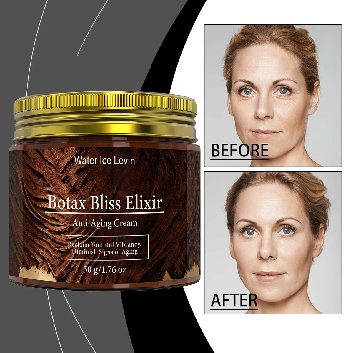 Botax Bliss Elixir Anti-Aging Cream: Bee Venom/Retinol, Moisturizing & Firming, Reclaims Youthful Vibrancy
