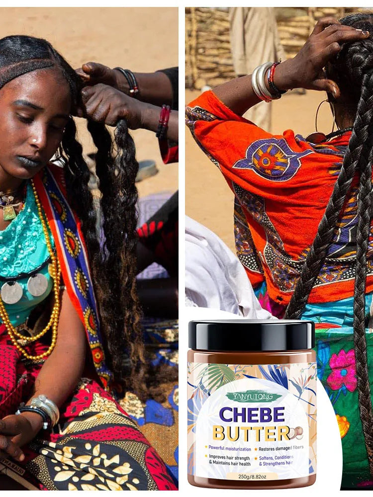 Chebe Butter 250g Afr Herbs Castor Batana Rosemary Hair Care Moisture For Curly Hair Gentle Formula Ideal Gift