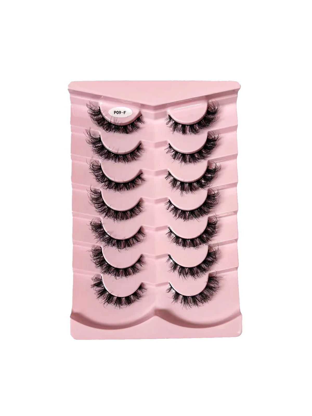 Dropshipping 7/10 Pairs Eyelashes Natural Long 3D Lashes Fluffy Volume  False Eyelashes Cruelty Free Wispy Lashes Makeup Cilios