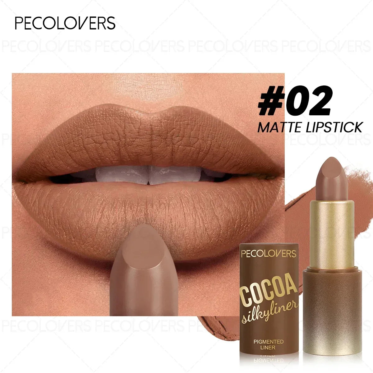 1PC Matte Waterproof Long-Lasting Lipstick - Non-Greasy, Easy To Use, Perfect Christmas Gift for Women