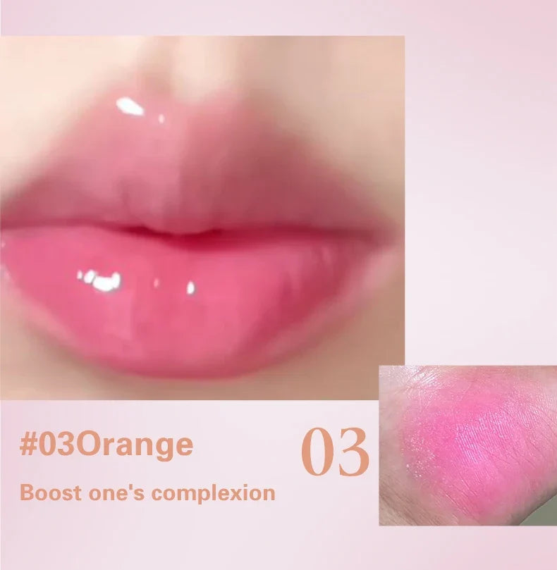 Herorange Tinted Lip Balm Moisturizing Anti-Dry Reduces Lip Lines for Autumn Winter
