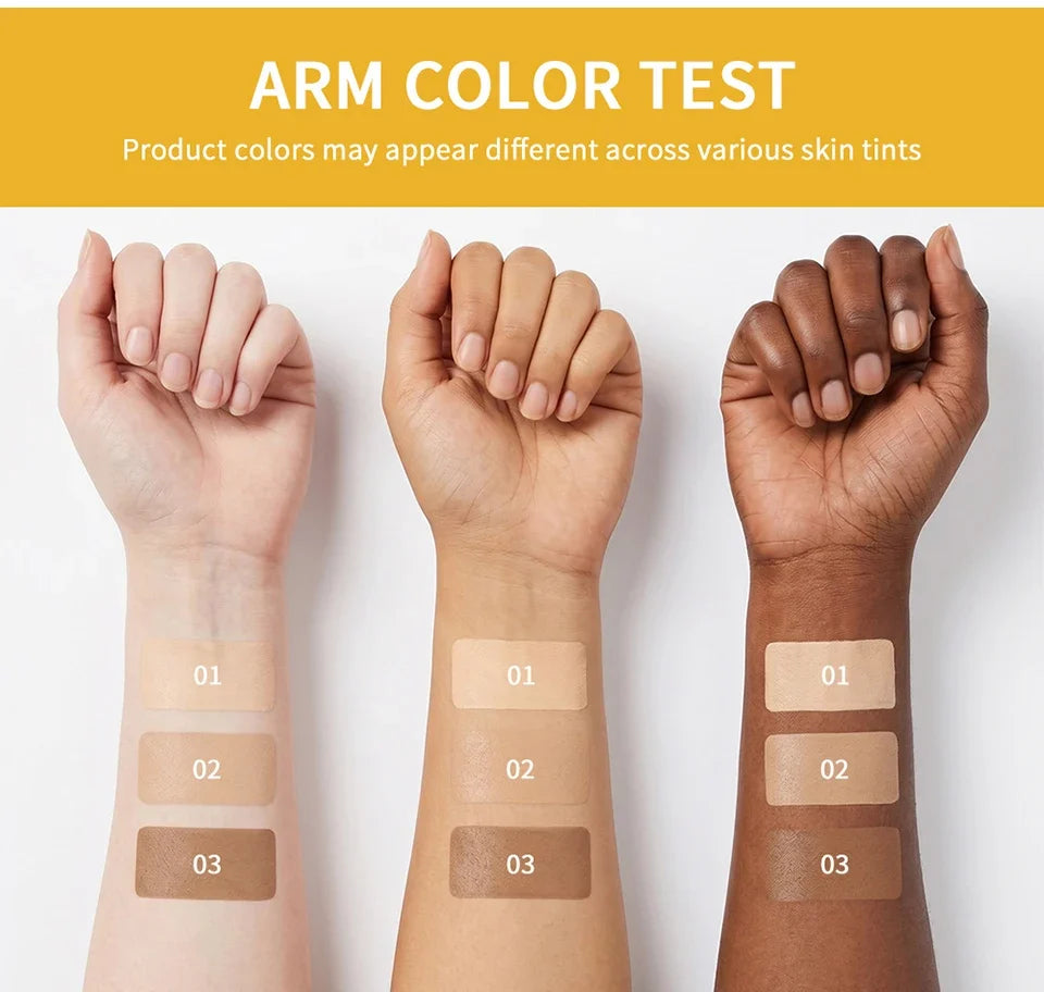 50ml Body Concealer Full Coverage Tattoo Cover Up Waterproof Hyaluronic Acid Hydrating Cover Scars Spots Veins Birthmarks Makeup
