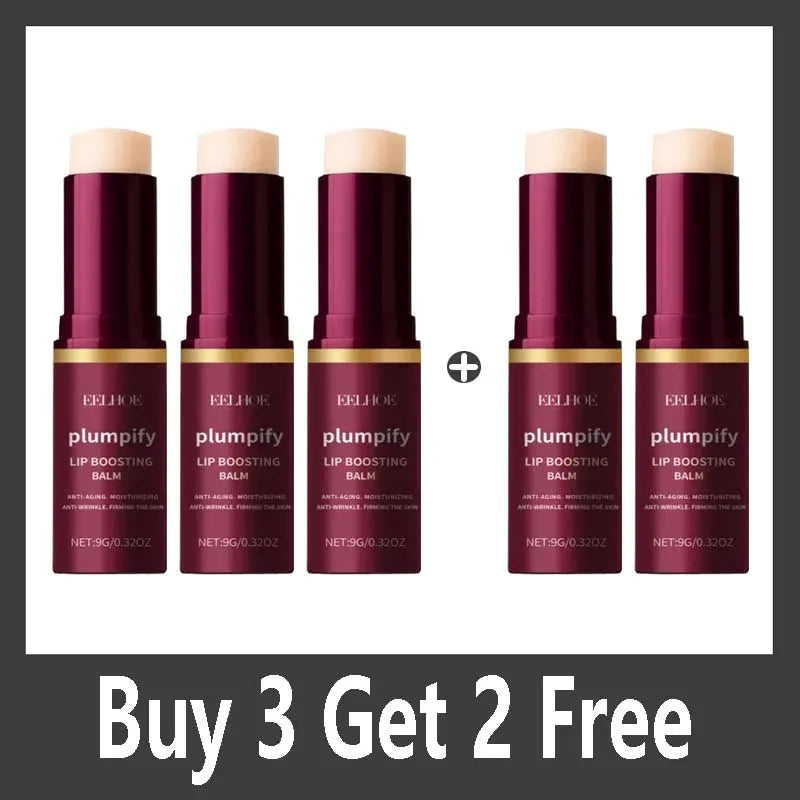 Fast Plumping Lip Balm Moisturizing Soft Lips Skin Plumper Gloss Oil Non-Sticky Daily Care Mask Beauty Makeup Cosmetics Products