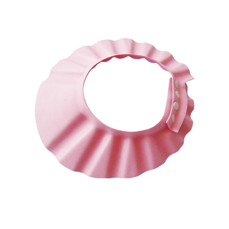 Baby Shampoo Cap Adjustable Childrens Shower Hat Waterproof Kids Bath Visor Cute Infant Wash Hair Shield Cap for Eye Protection