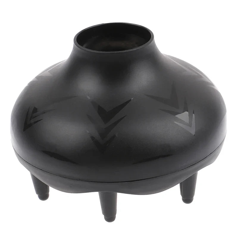 1pc Hair Diffuser Professional Hair Styling Curl Dryer Diffuser Universal Hairdressing Blower Styling Salon Curly Tool Black