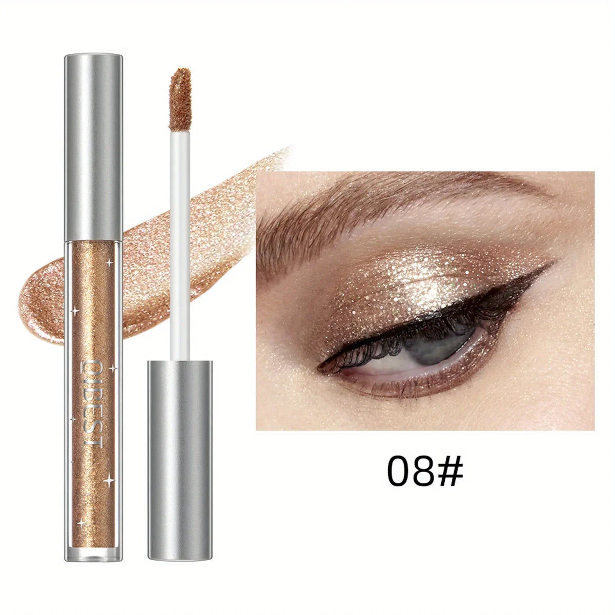 1PC Liquid Eye Shadow, Waterproof, Anti Smudge, Durable, Creates Perfect Eye Makeup