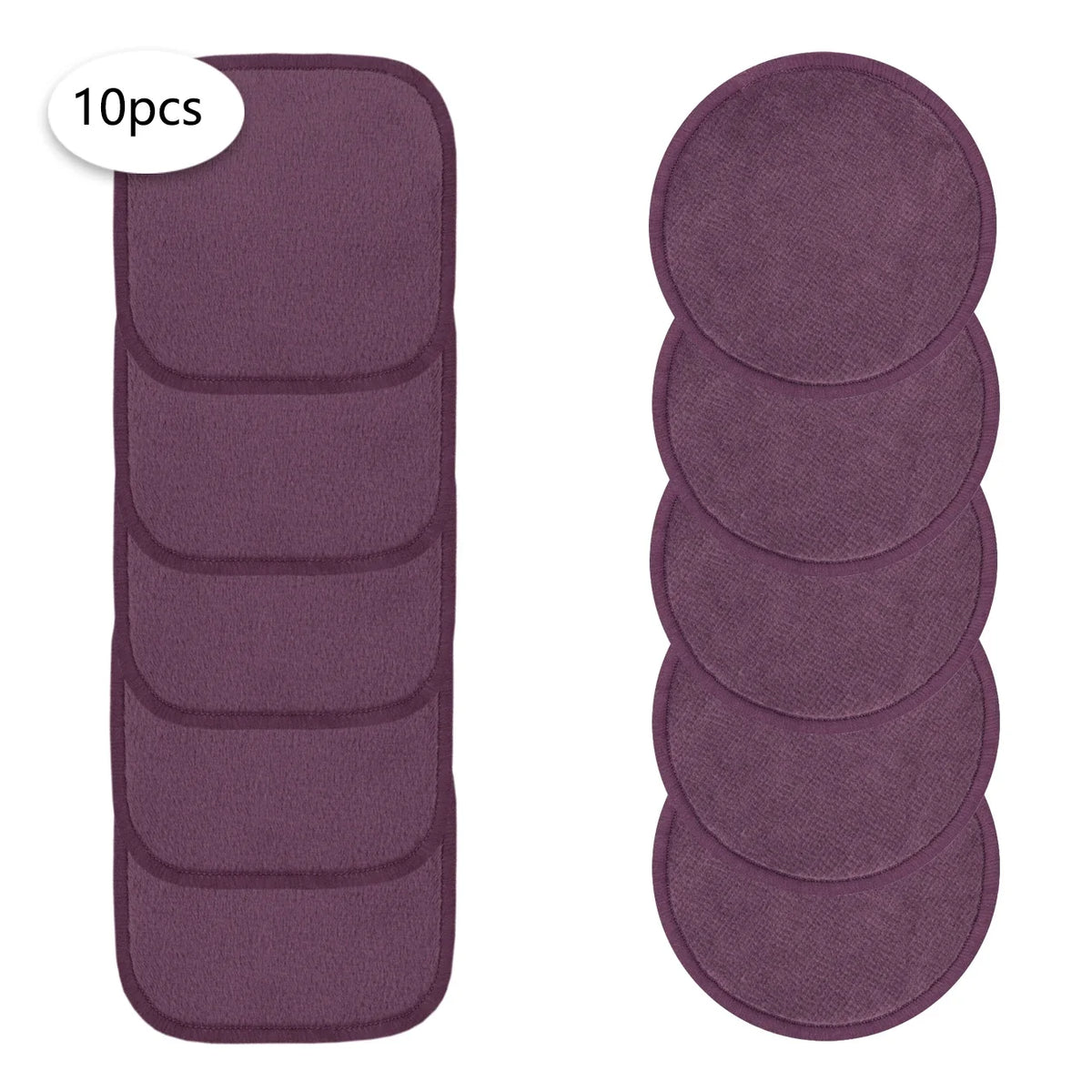 10/20/30 Reusable Makeup Remover Pads, a Gentle Facial Cleansing Sponge Suitable for All Skin Types, Odorless, Beauty Tool