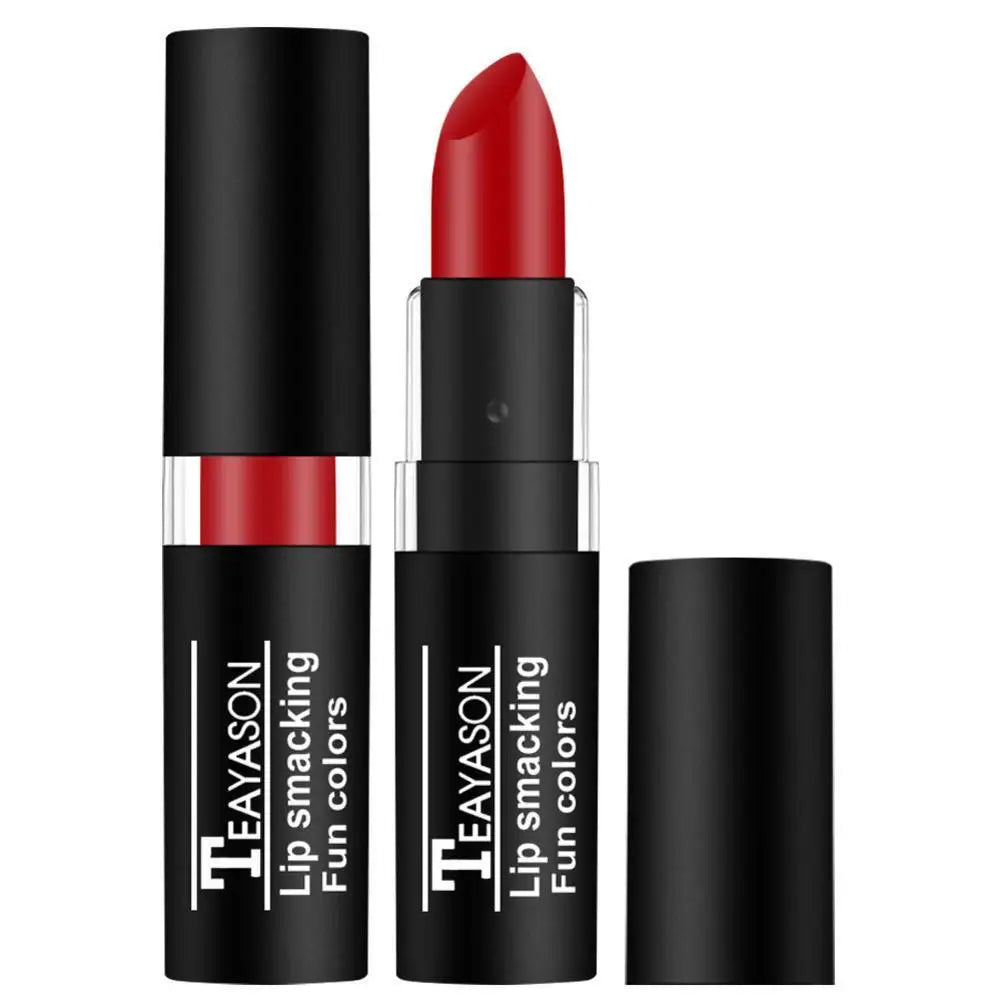 Hot Sale Waterproof Velvet Matte Black White Lipstick Lasting Pigment Green Purple Lipstick Christmas Halloween Party Lip Makeup