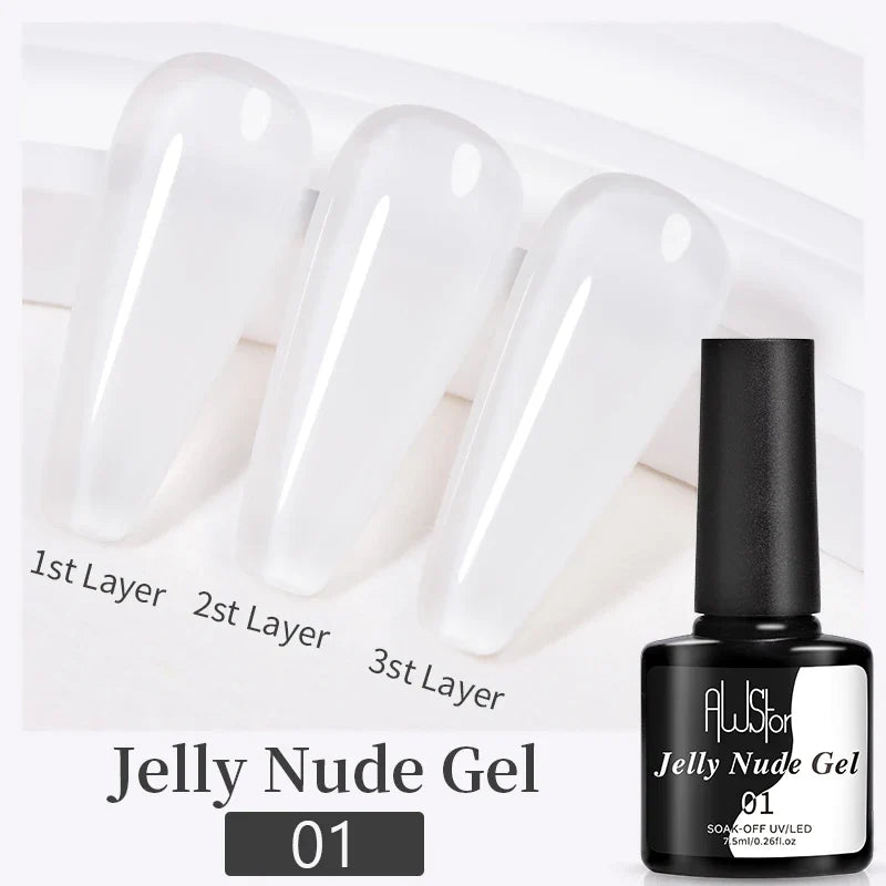 AWStorG 5ML Super Silver Metallic Gel Nail Polish Metal Effect Painting Gel Chromes Varnis Semi Permanent for Nail DIY