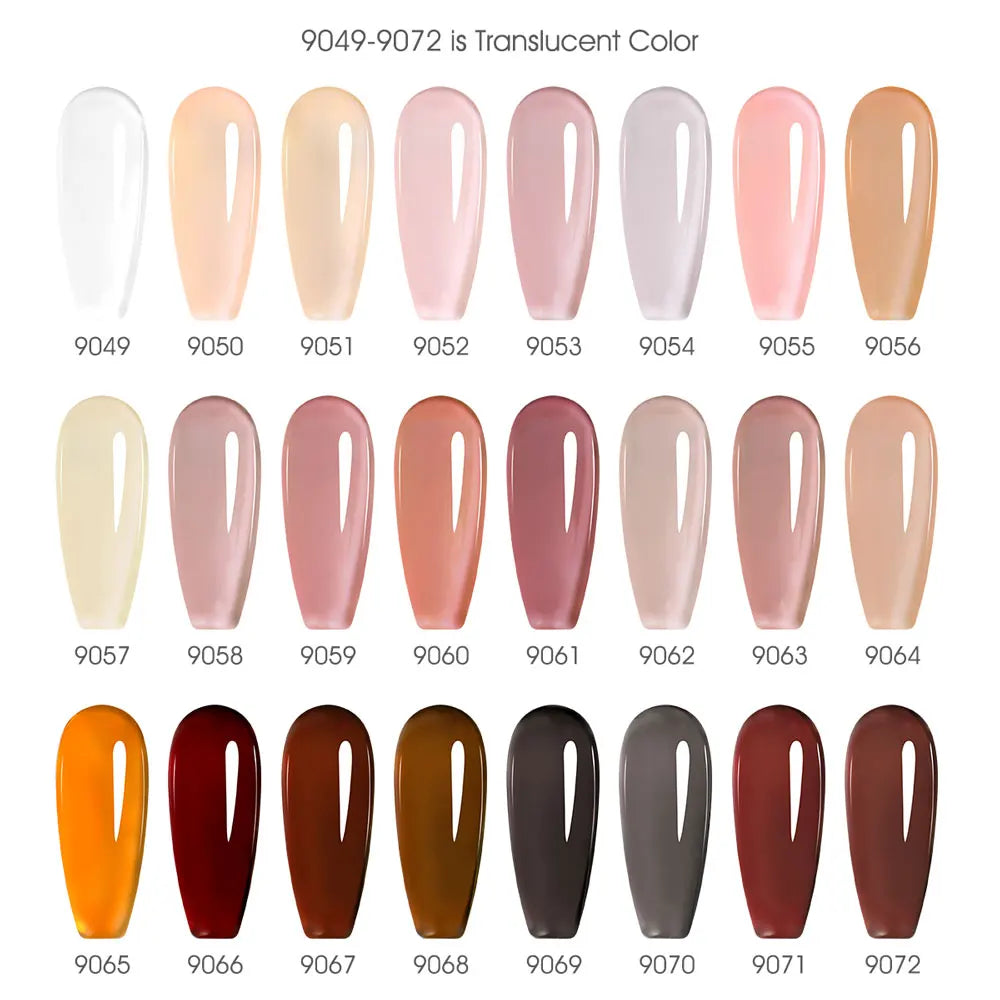CC8 New Kit CANNI 9ML Nail Gel Polish HEMA/TPO FREE 30pcs Color Gel Pigment Professional Long Wear Top Coat Gel Varnish Set