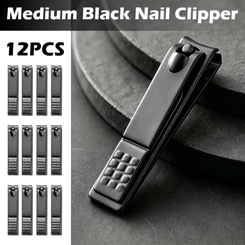 12pcs Mini Version Nail Clippers for Women and Men Fingernail Cutter Cuticle Trimmer Nail Scissors Manicure Tool Christmas Gift