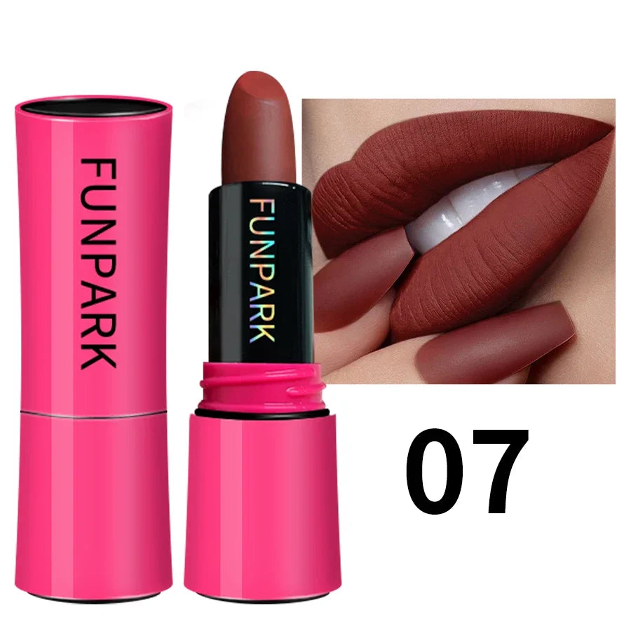 25 Colors Lipstick Non Stick Cup Matte Lip Gloss Waterproof Long Matte Sexy  Red Lip Cosmetics Korean Makeup For Women Gifts