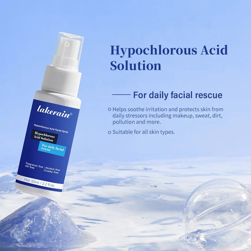 Hypochlorous Acid Facial Spray Reduce redness swelling acne Versatile uses for every skin Calm Redness Eyelid lrritation Care Sk