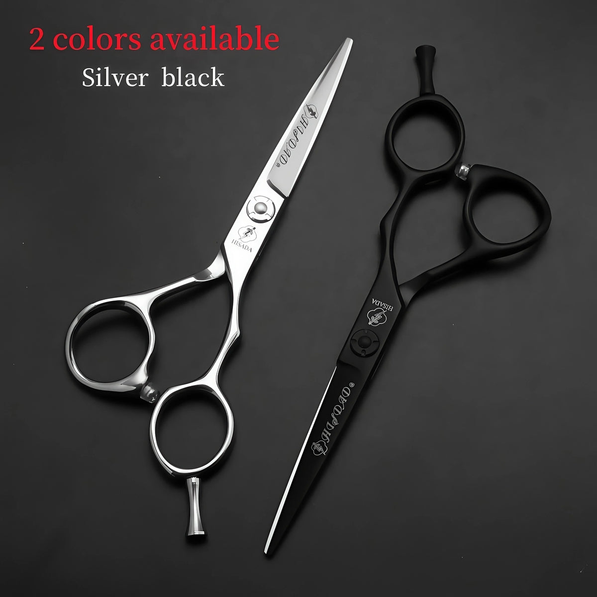 HISADA Hairdressing Scissors Professional Barber Scissors 6.0 Inch Scissors VG10 Material Professional Barber Scissors
