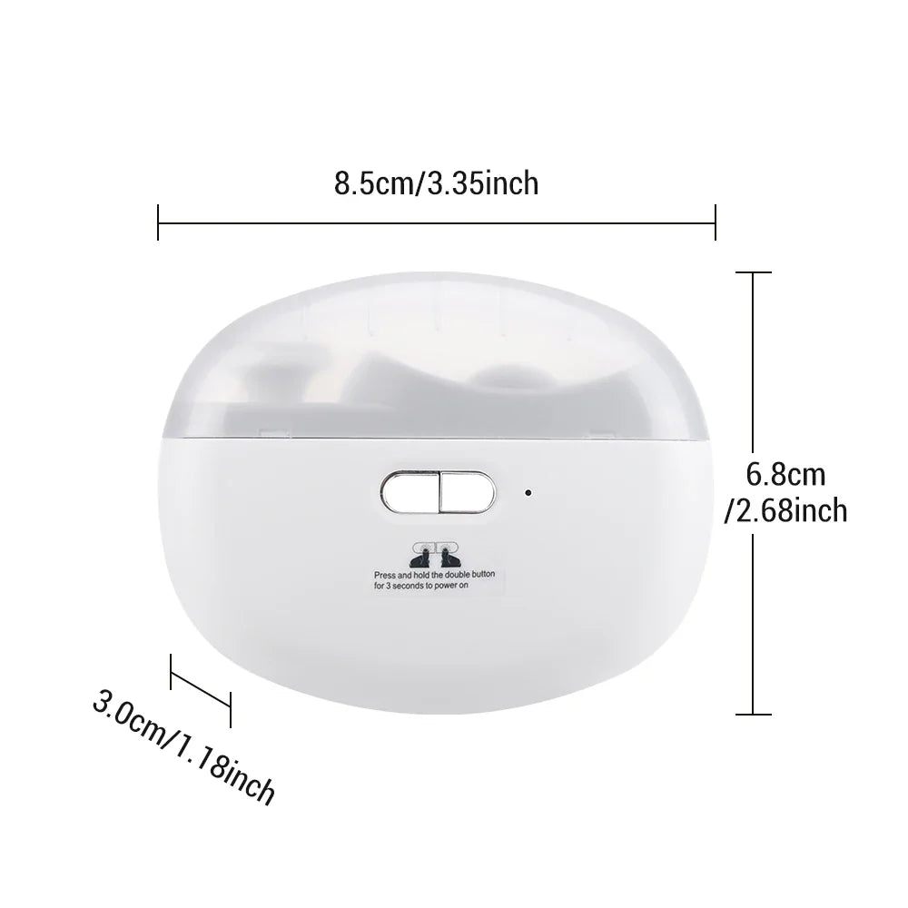 Electric Nail Clippers Automatic Trimmer Rechargeable for Adults Baby Safe Fingernail Toe Nail Cutter Portable Manicure Pedicure