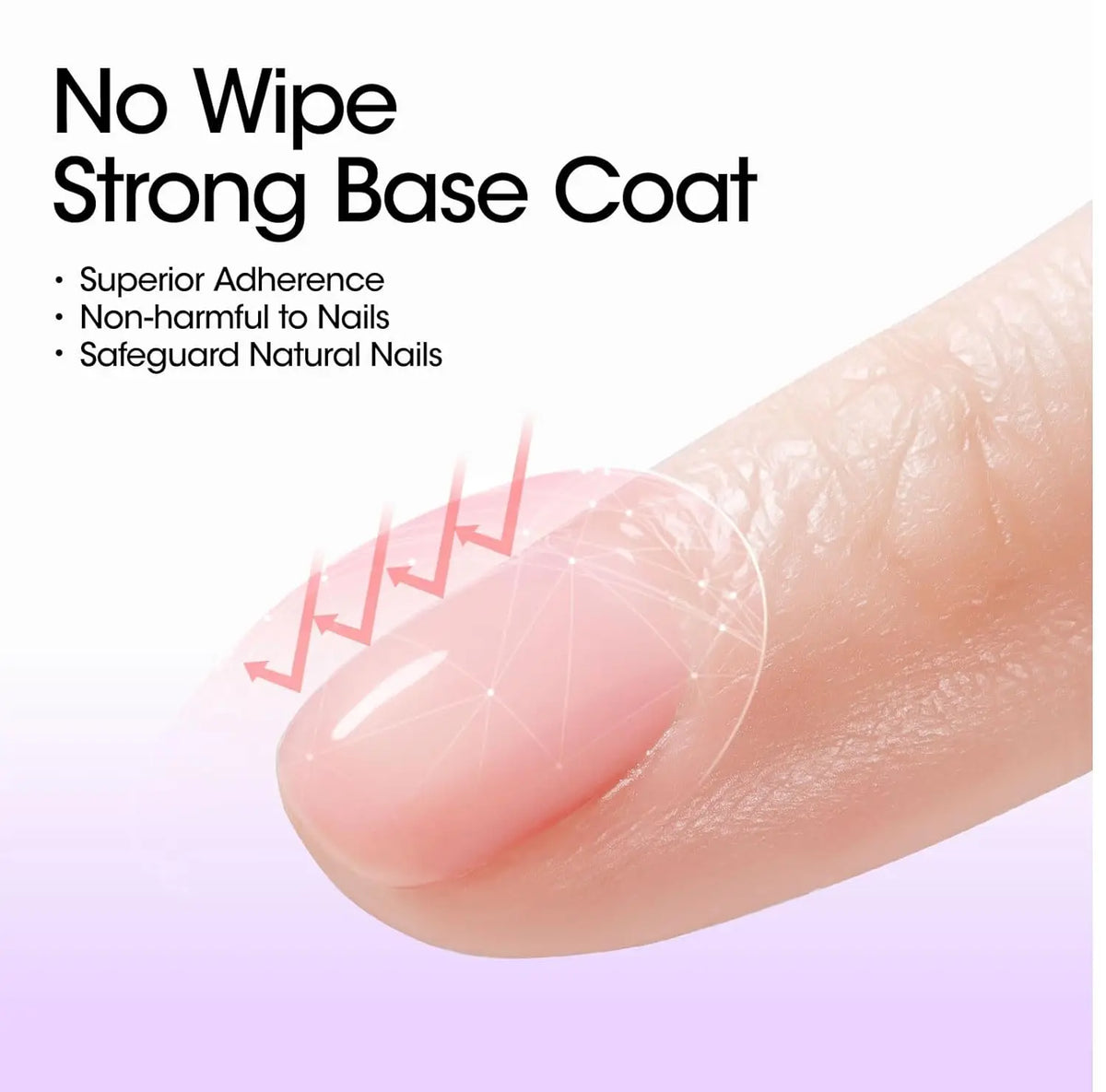 18ml Top Coat Base Coat Gel Set Nail Art No Wipe Soak Off Ultra Glossy Top UV LED Cured Long Lasting Nail Supplies