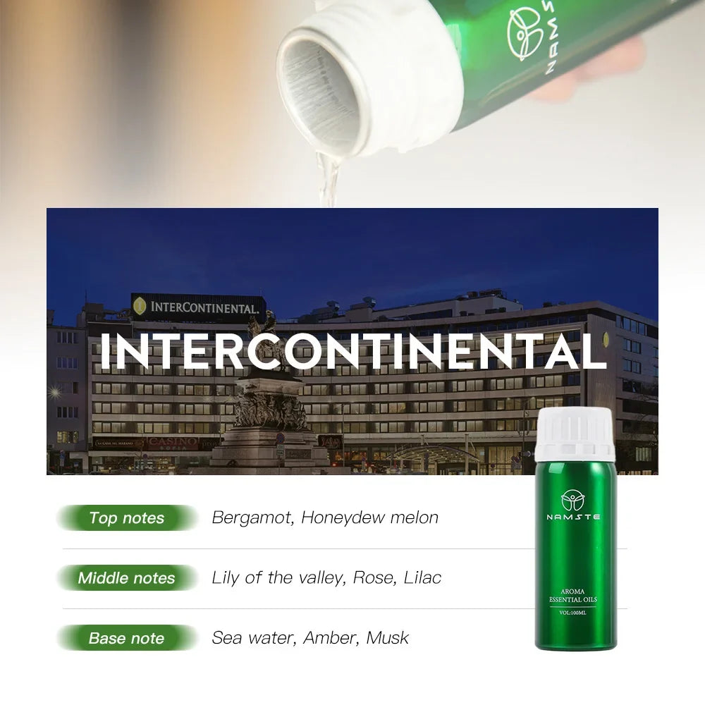 100ML Hotel Room Fragrance Diffuser for Home Air Freshener Scenting Device Air Purifier Humidifier Car Essential Oil Refil