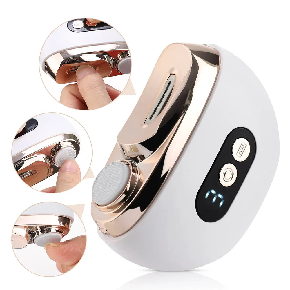 Electric Nail Clippers Automatic Trimmer Rechargeable for Adults Baby Safe Fingernail Toe Nail Cutter Portable Manicure Pedicure