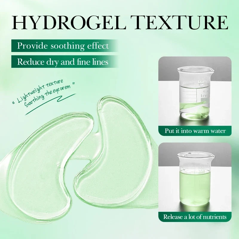 80pcs SADOER Centella Crystal Collagen Eye Mask Anti Wrinkles Anti Dark Circles Remove Eyes Bag Moisturizing Eye Patches