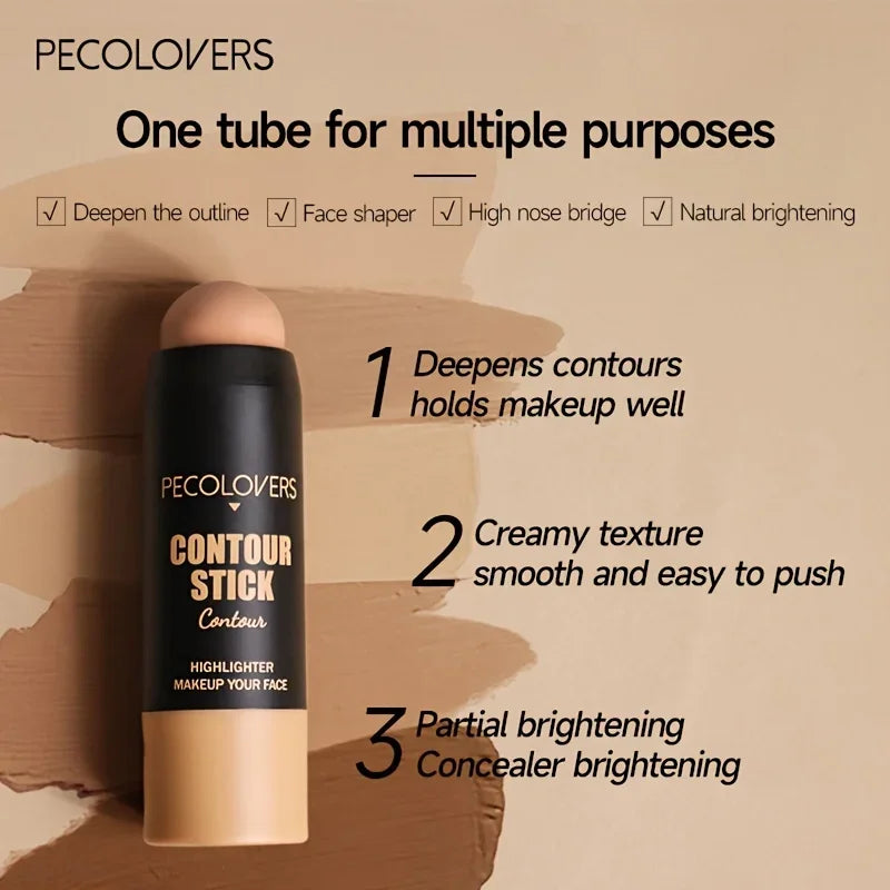 Highlighting Bronzer Stick Face Brightening Blusher Rouge Concealer Pen Long Lasting Corrector Nose Shadow Contouring Cosmetics