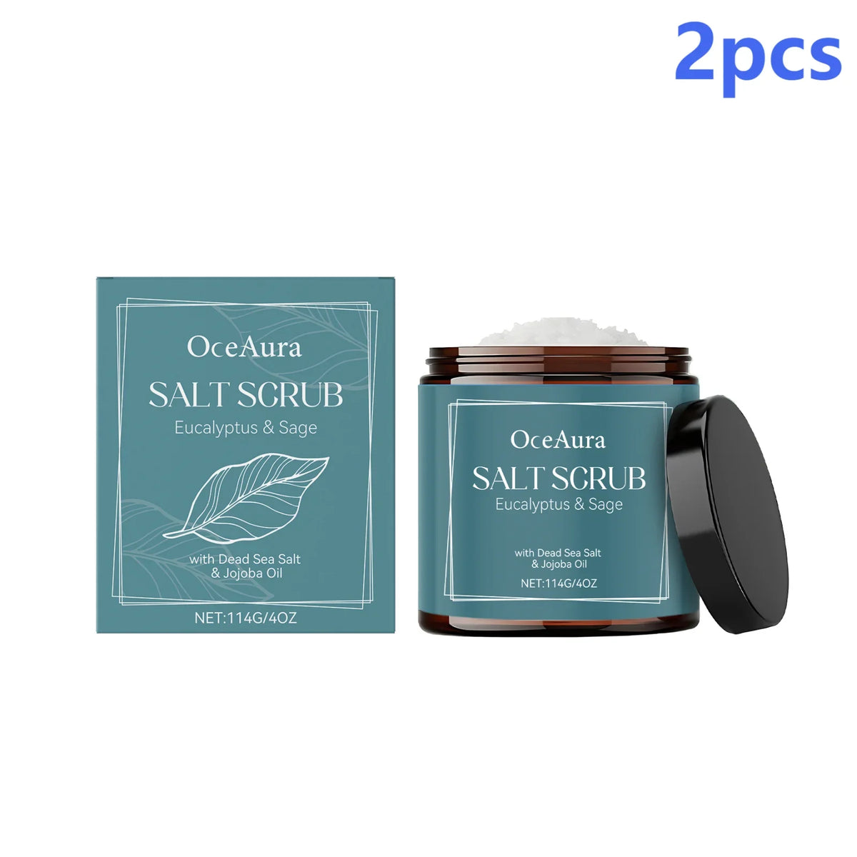 Dead Sea Salt Body Washing Scrubs Remove Dead Skin Care Professional Skin Cleaning Exfoliator Jojoba Oil Bath Body Scrub 114g