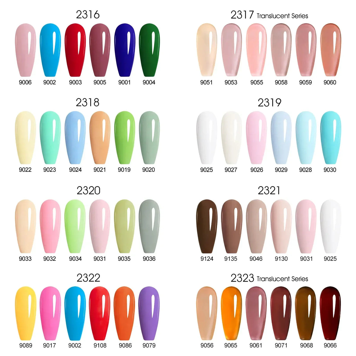 9ml*6pcs CANNI Nail Gel Polish Set TPO FREE Jelly Nude Pink Rubber Base Reinforce UV Construction Gel Soak off UV LED Gel Kit