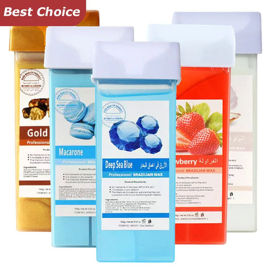 Hair Removal Wax Roller Refill Kit Volume Hair Removal Wax Tube Warms the Whole Body Limbs Hand Hair Removal Cream