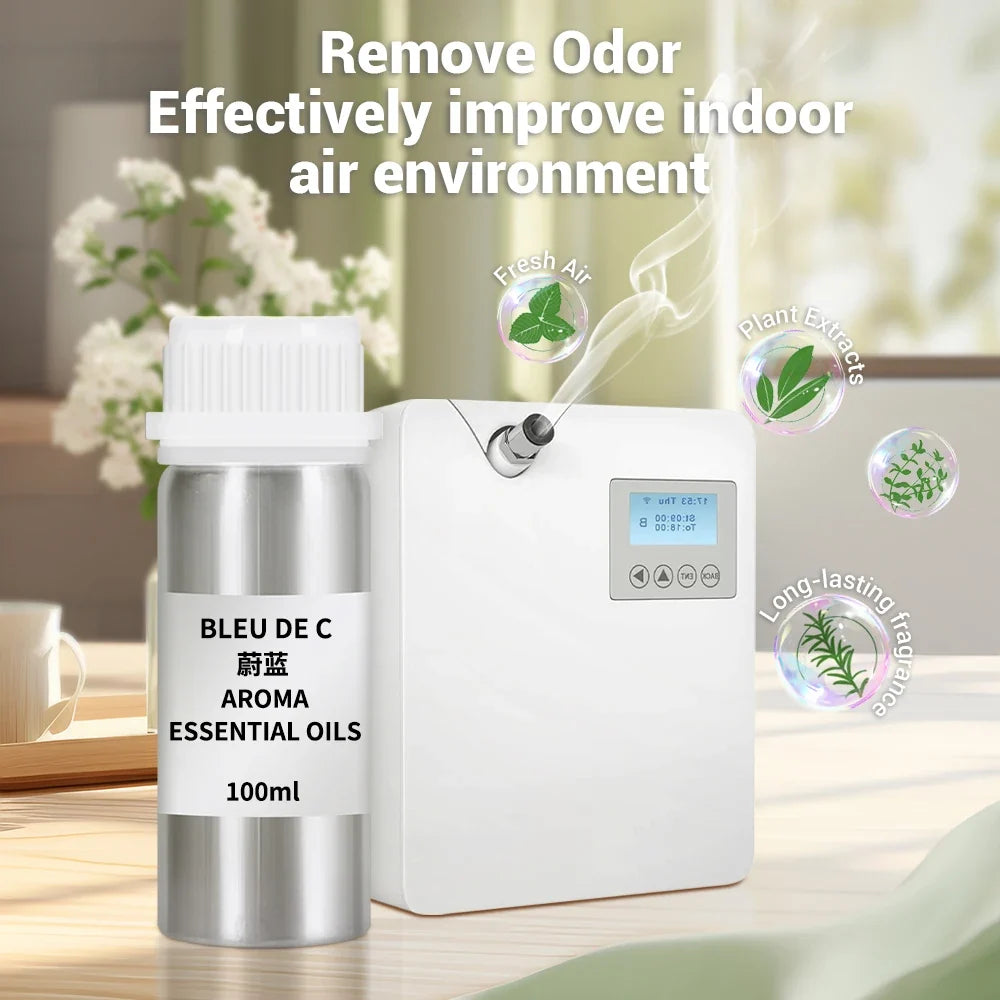 100ml Hotel Essential Oil for Diffuser Air Freshening Purifier Oils Aromatherapy Diffuser Luxury Office Home Scent Sleep Bath