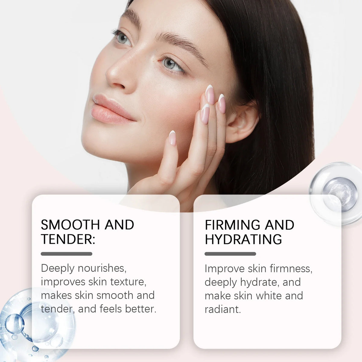 HOYGI Collagen Overnight Wrapping Peel Off Facial Mask Deeply Hydrates Night Care Mask Cream Moisturize Deep Pore Cleansing Mask