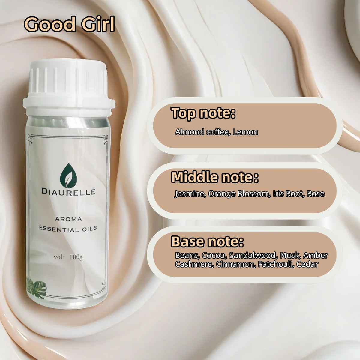 Avent 100ml Cree Good Girl Perfume Fragrance Essential Oil Pure Plant Extrat Hotels Air Freshener For Aroma Hotel Diffuser Oil