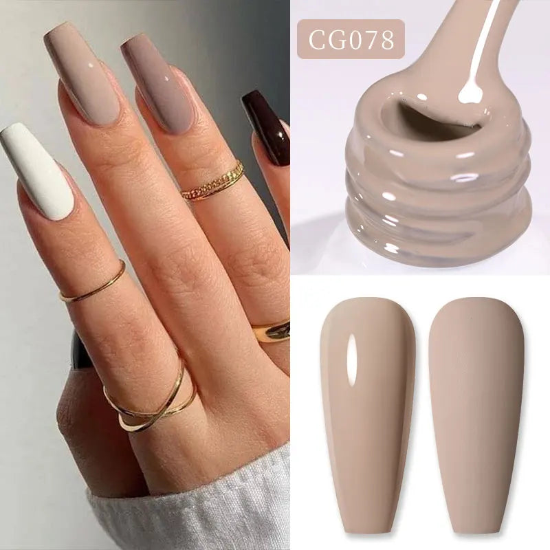 BORN PRETTY 10ml Purple Red Series Gel Nail Polish Winter Dark Purple Nail Art Varnish Semi Permanent Soak Off UV LED Gel