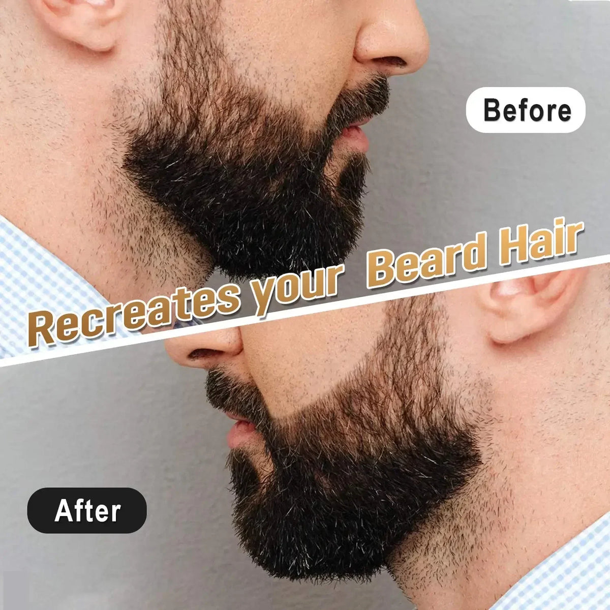 10ml Waterproof Long-Lasting Eyebrow Cream for Men with Brush Beard Color Dye Filler Bushy Eyebrows Styling Tools
