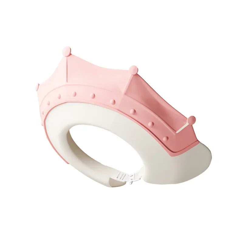 Baby Shampoo Cap Hair Cartoon Infant Hair Shield Washing Waterproof Ear Protection Kids Bath Hat Adjustable Children Shower Caps