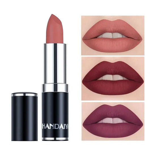 12 Colors Matte Lipstick Long Lasting High Pigment Velvet Soft Full Coverage Lip Makeup Nude Red Sexy Women Beauty Cosmetics