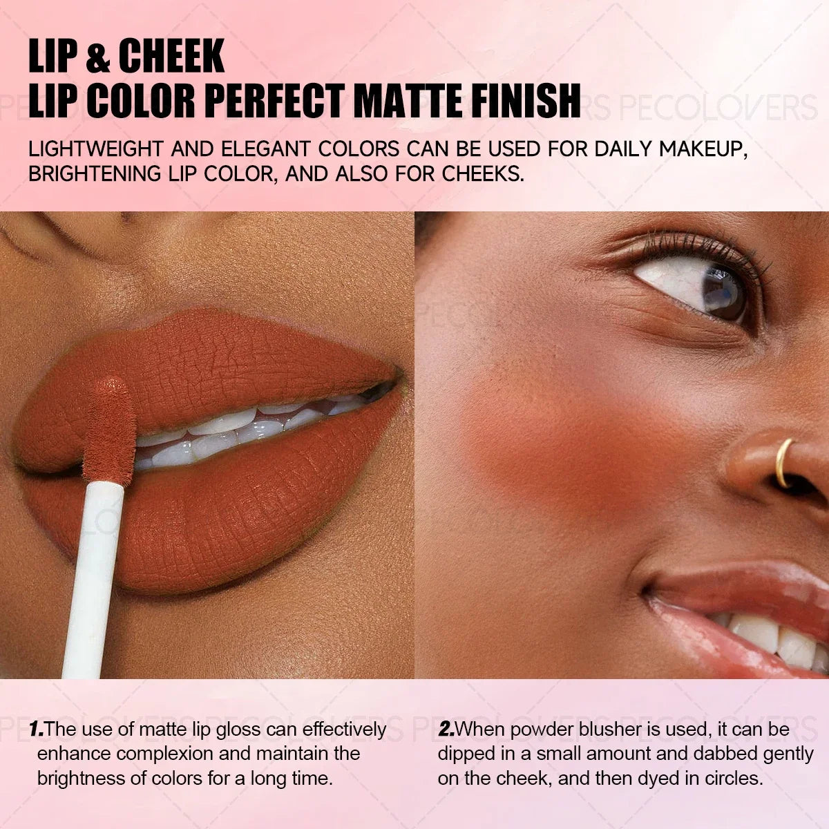 1PC Creamy Texture, Smooth, Green/blue/dark Red, Non-sticky, Gothic Lipstick/lip Gloss, Suitable for HalloweenChristmas Makeup.