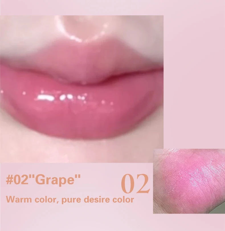 Herorange Tinted Lip Balm Moisturizing Anti-Dry Reduces Lip Lines for Autumn Winter