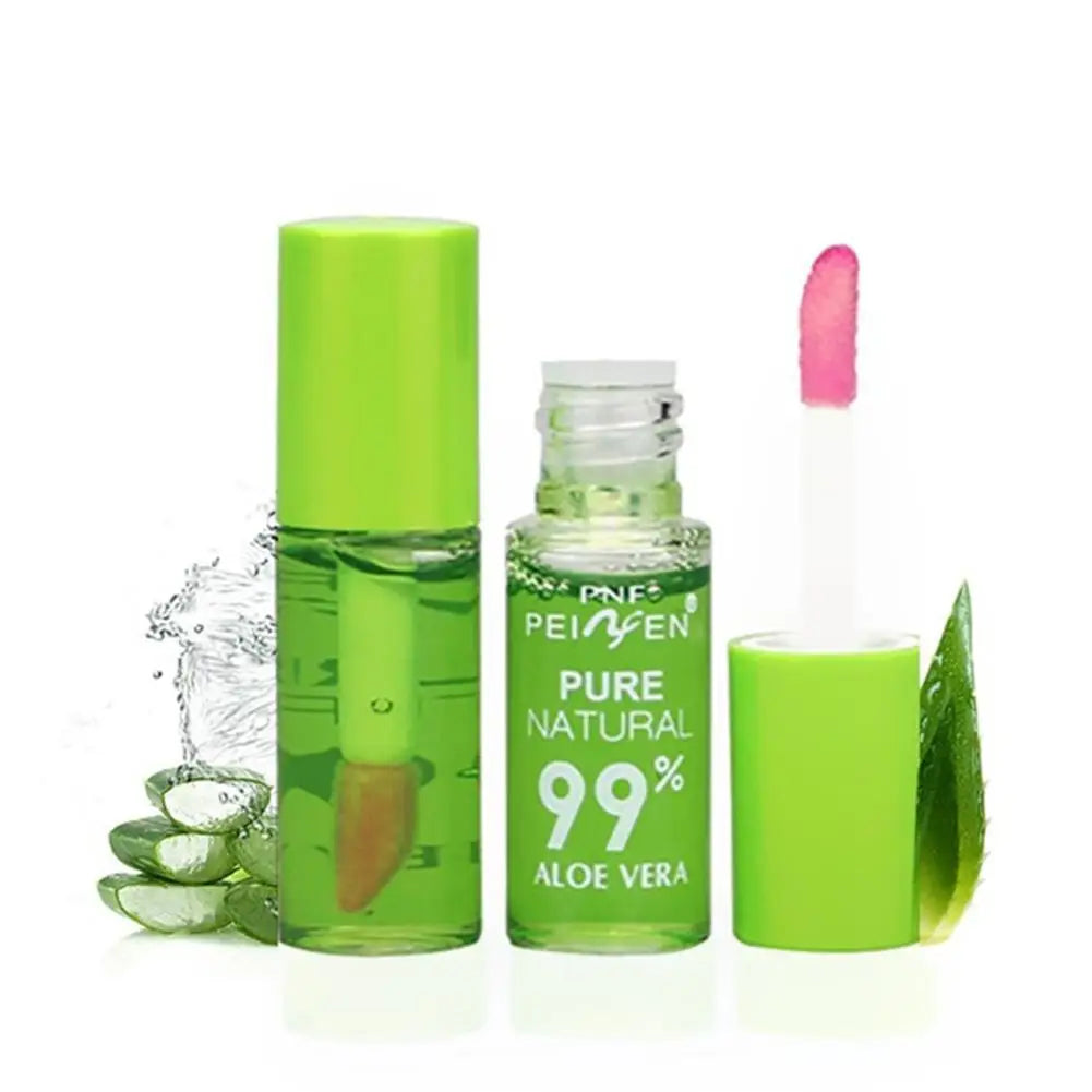Aloe Vera Discolored Lip Balm/Lip Tint Magic Color Changing Lipstick Moisturizing Lasting Nourishing Lip Gloss Lip Makeup Care