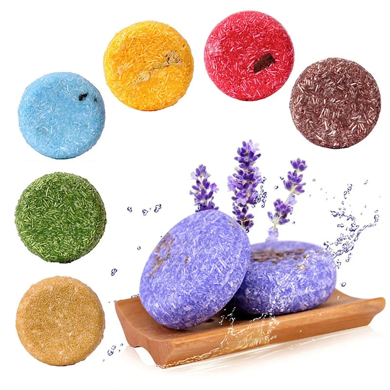 Bamboo Charcoal Clean Detox Shampoo Soap Bar Repair Gray White Hair Color Dye Treatment Nourishing Hair Scalp Treatment 60g