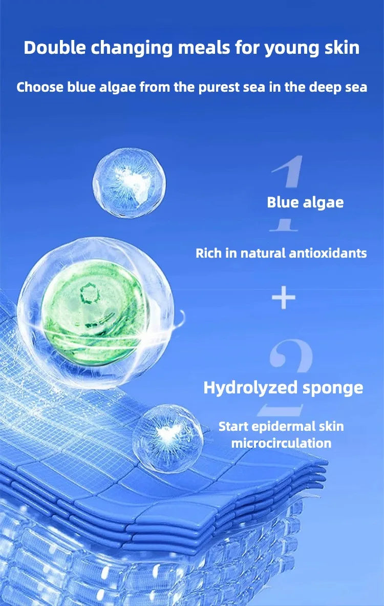 Face Sponge Microcrystal Freeze-dried Powder Collagen Regeneration Natural Biological Extract Sponge Spicules Skin Cell Renew