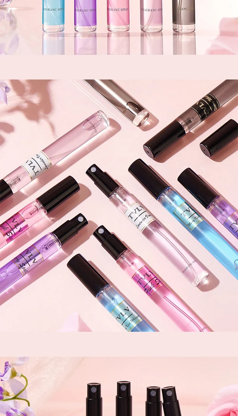Fragrance spray set, long-lasting fragrance, 4-piece pack, hair fragrance spray, floral fragrance spray