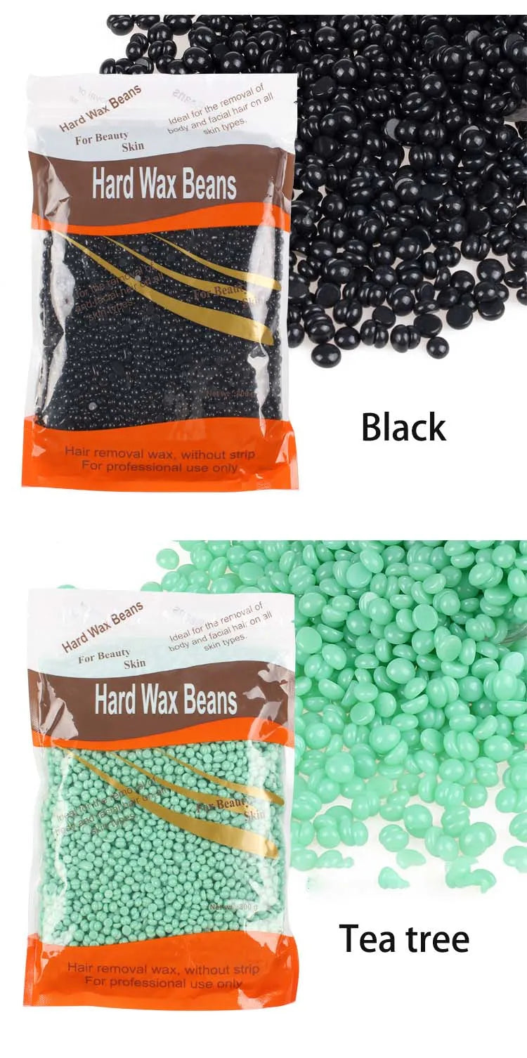 50g Hot Wax Hair Removal Depilatory Waxing Wax Beads for Wax Heater Painless for Body Hairs Removal Beans