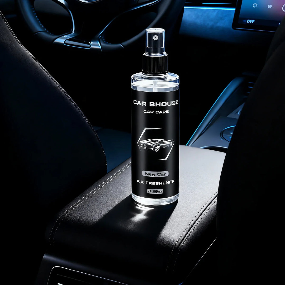 Car Air Freshener Spray Car Fragrance Flower Fruit Scent Fresh Perfume 8.29oz/245ml Large Capacity Car Interior Deodorant Spray