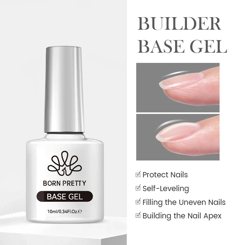 BORN PRETTY Gold Pink Cat Magnetic Gel Polish 10ml Water Light Spaking Glitter  Soak Off UV Semi Permanent Varnish Manicure